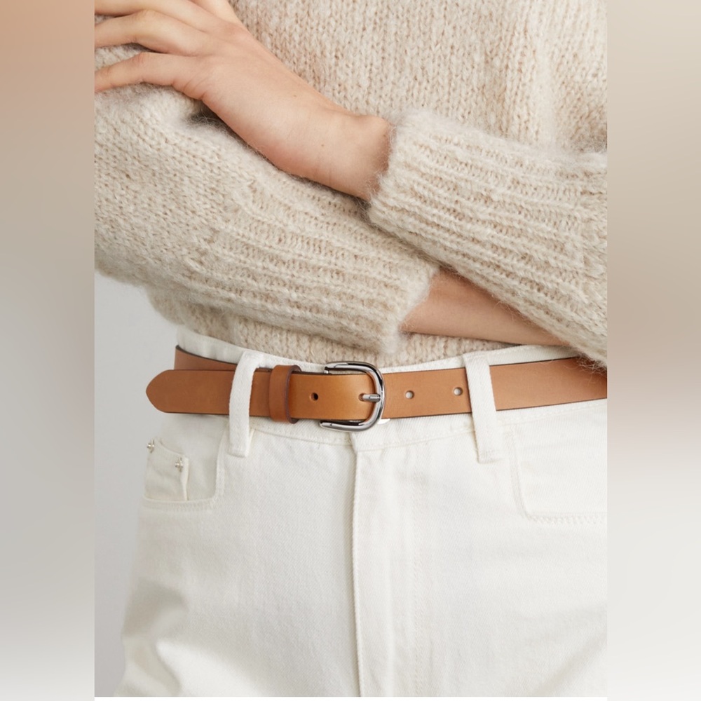 Isabel Marant Tan Leather Belt - Size S